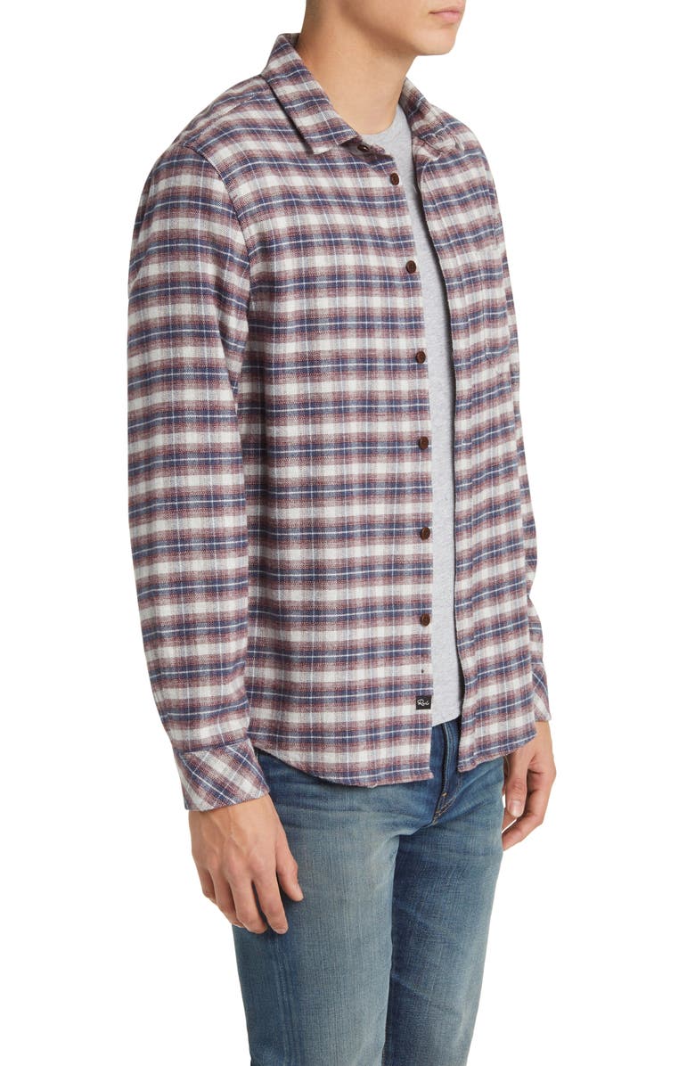 Rails Forrest Plaid Cotton Flannel Button-Up Shirt, Alternate, color, 