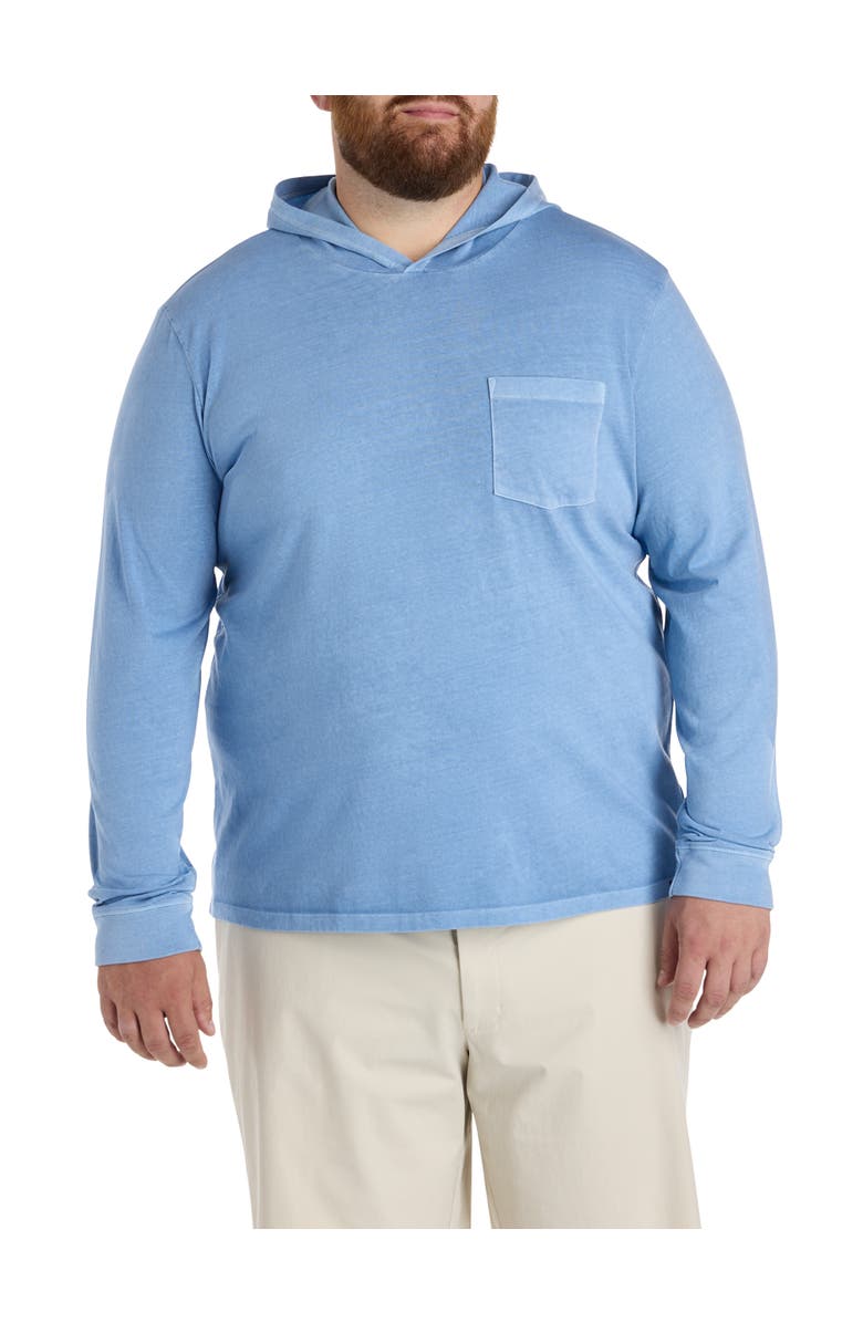 vineyard vines Big & Tall Surf Hoodie Long-Sleeve T-Shirt, Alternate, color, Coastline