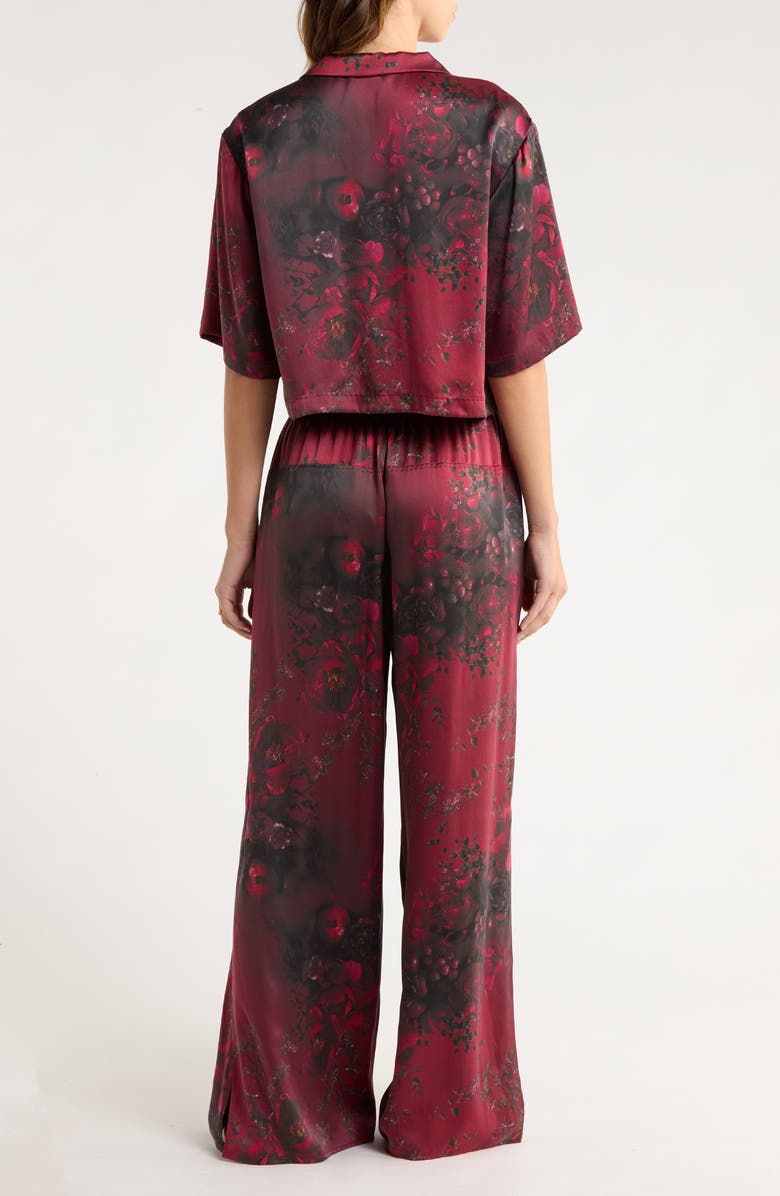 Lunya x Putnam Designs Washable Silk Pajamas, Alternate, color, Rouge Rev