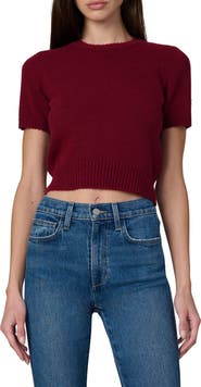Joe's The Steph Shrunken Short Sleeve Sweater