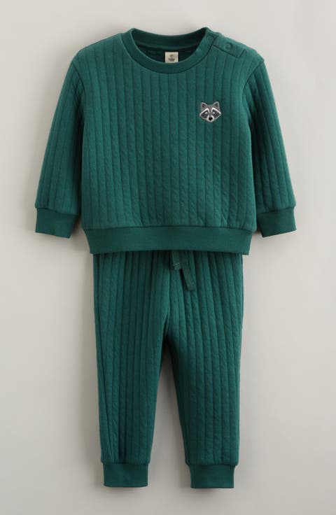 Quilted Sweatshirt & Joggers Set (Baby)