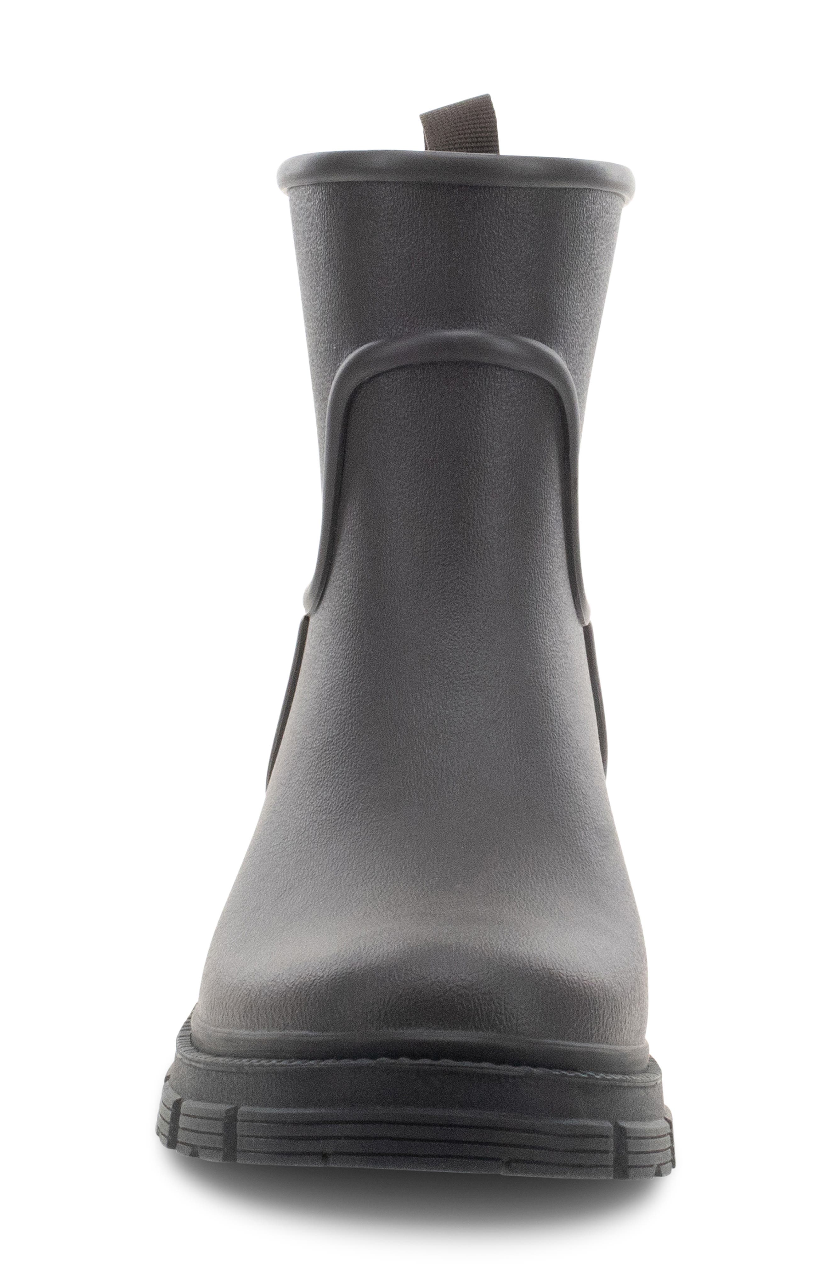 Asher Storm Lug Ankle Rain Boot, Alternate, color, BROWN
