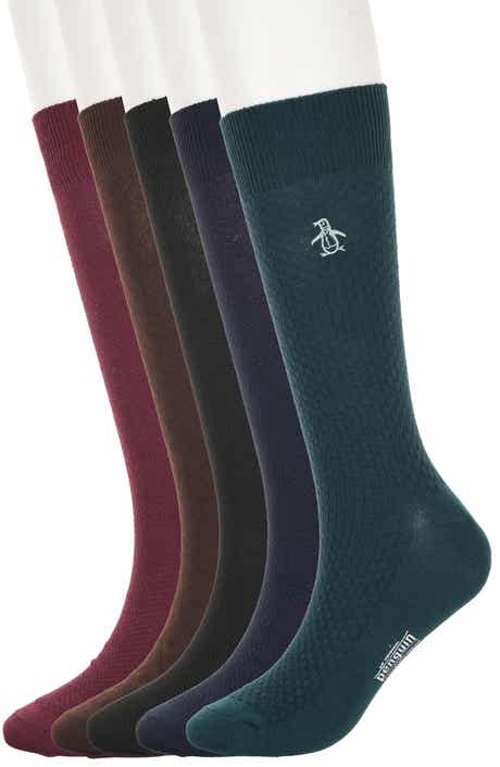 5-Pack Textured Dress Socks