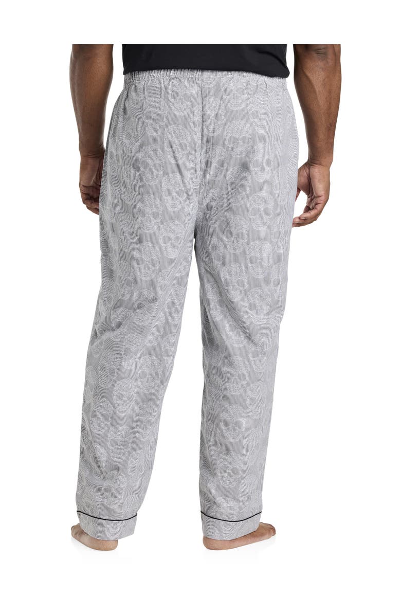 Robert Graham DXL Big & Tall  Skull Patterned Lounge Pants, Alternate, color, 