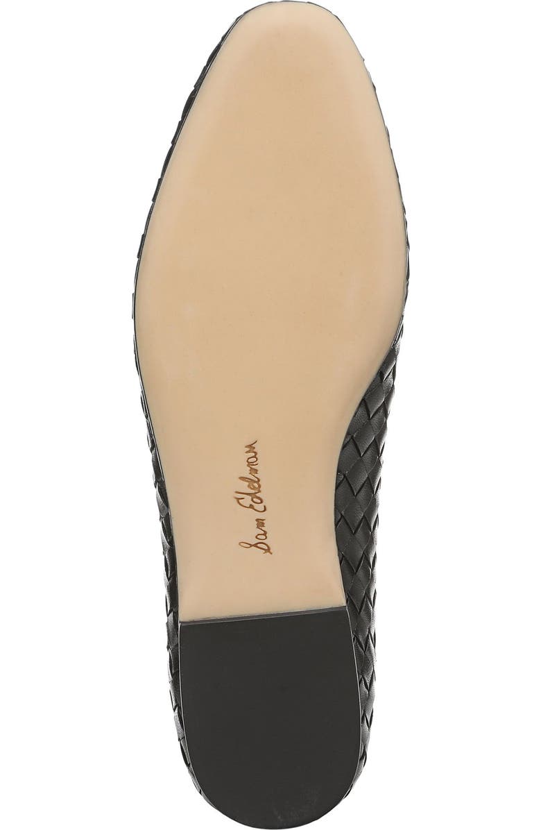 Sam Edelman Ruthie Woven Ballet Flat, Alternate, color, Black