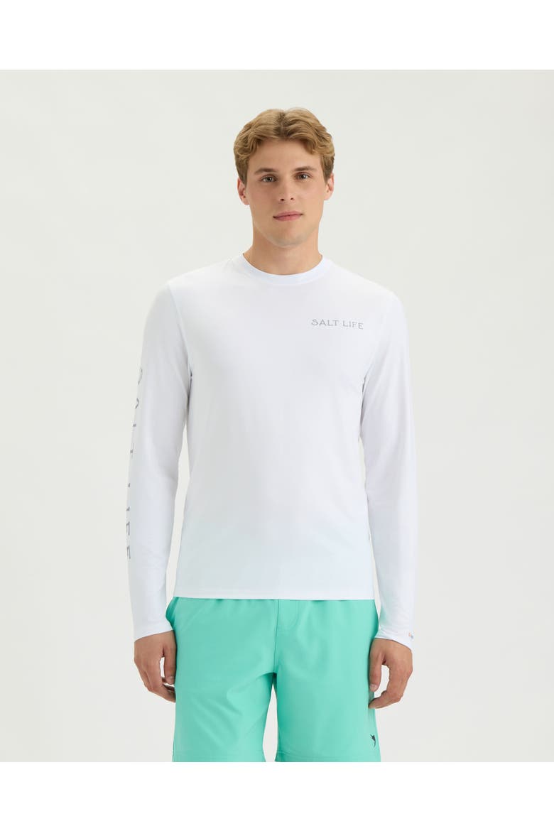 Tackle Ready  Performance Long Sleeve Tee, Main, color, WHITE