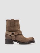 Officine Creative Dana 003 Suede Harness Boots
