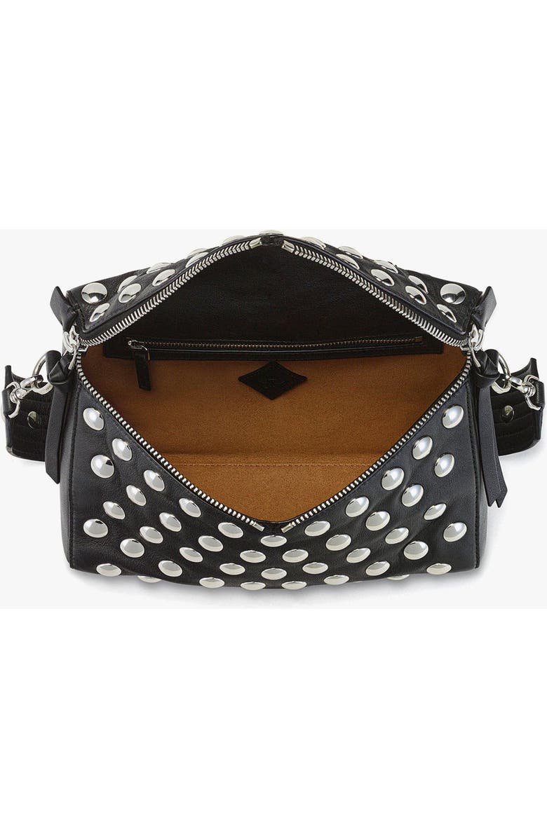 MCM Diamant 3D Shoulder Bag in Galactic Gala Lamb Leather, Alternate, color, Black