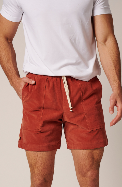 Patch Pocket Corduroy Short