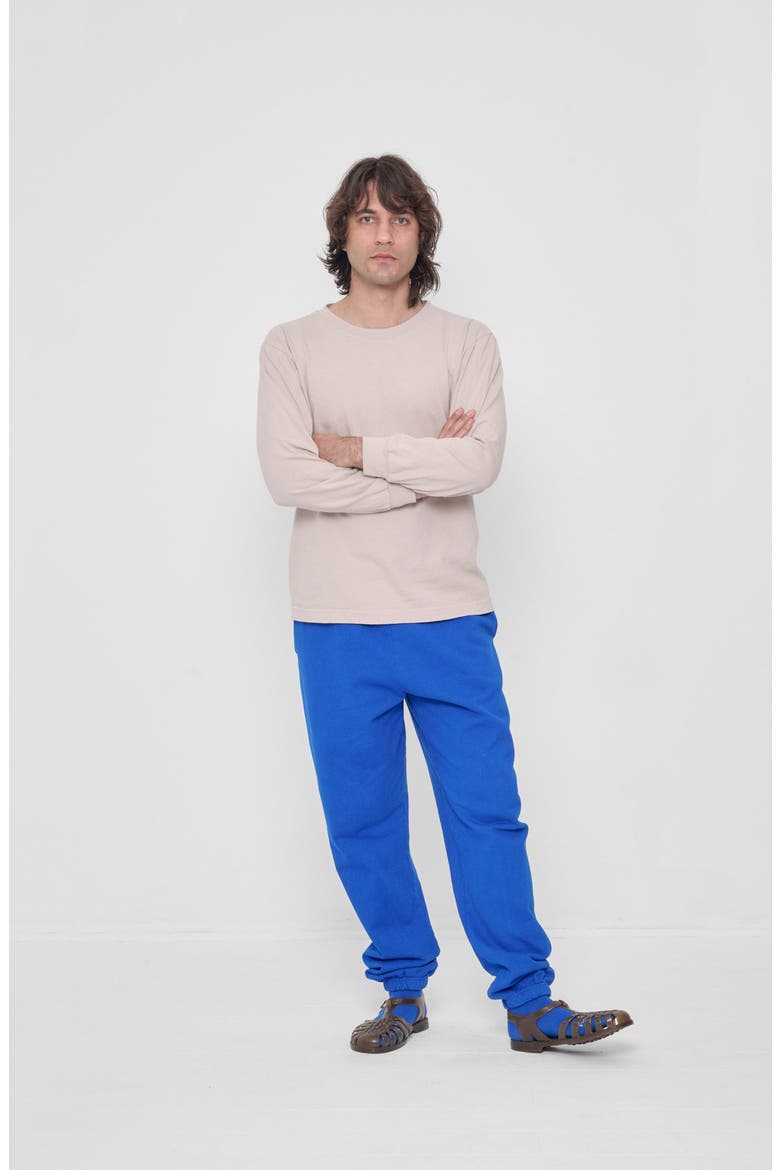 Trash Sweatpants, Alternate, color, Lapis