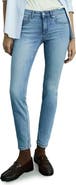 MANGO Low Rise Push-Up Skinny Jeans
