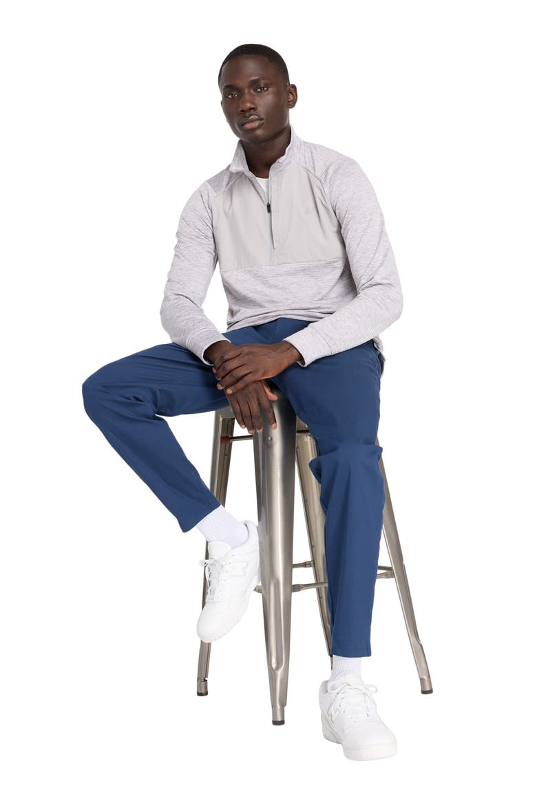 Athletic Standard Tapered Pants, Alternate, color, NAVY