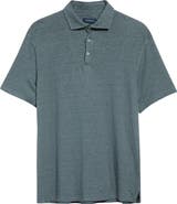 Thom Sweeney Linen Polo