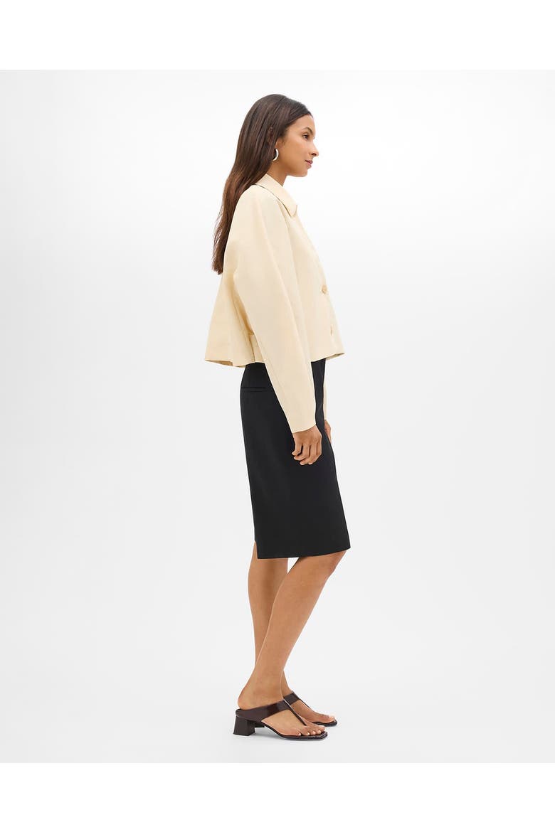 Short Balmacaan, Alternate, color, Sand