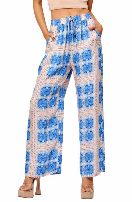 Coraline Printed Wide Leg Pajama Pants