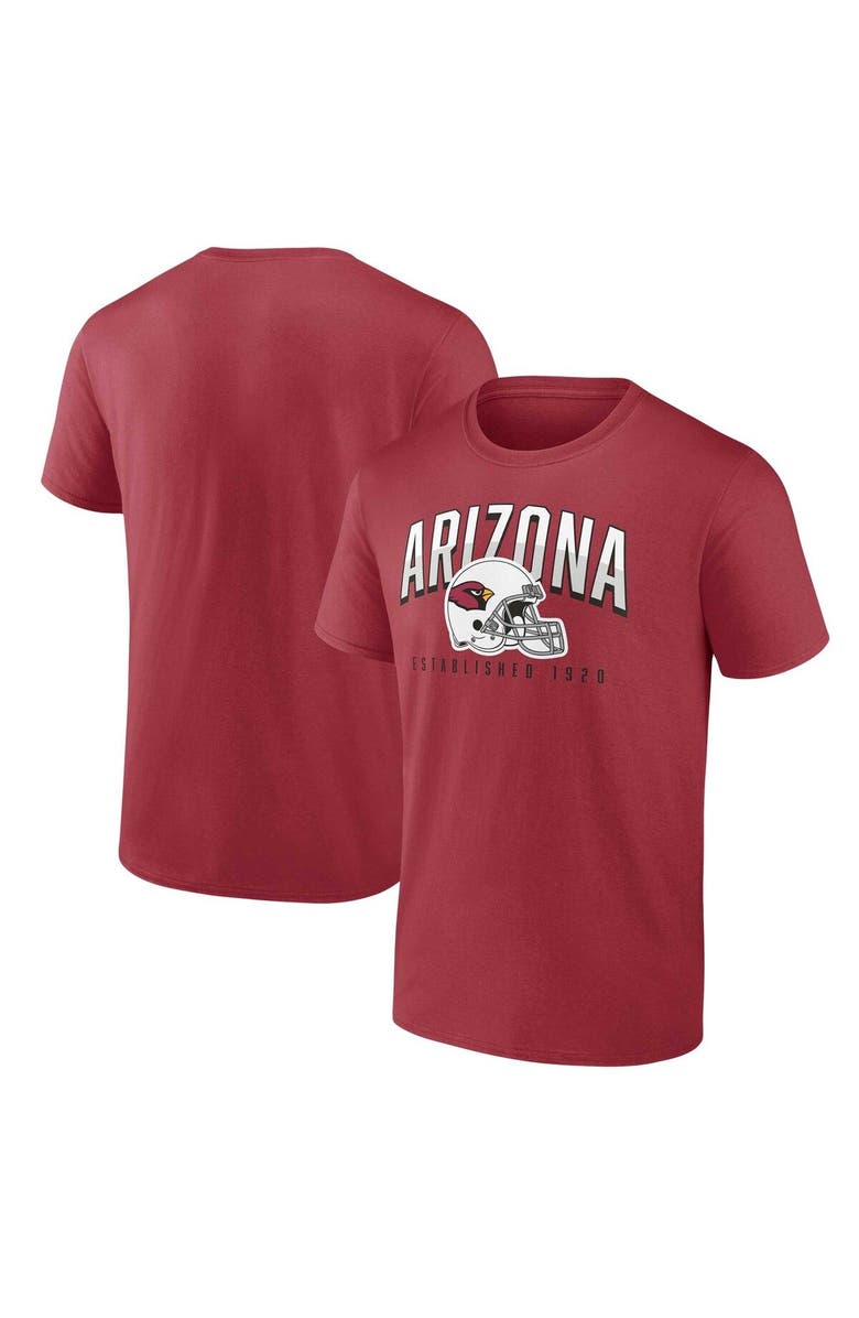 FANATICS Men's Fanatics Branded  Cardinal Arizona Cardinals  T-Shirt, Main, color, Cardinal