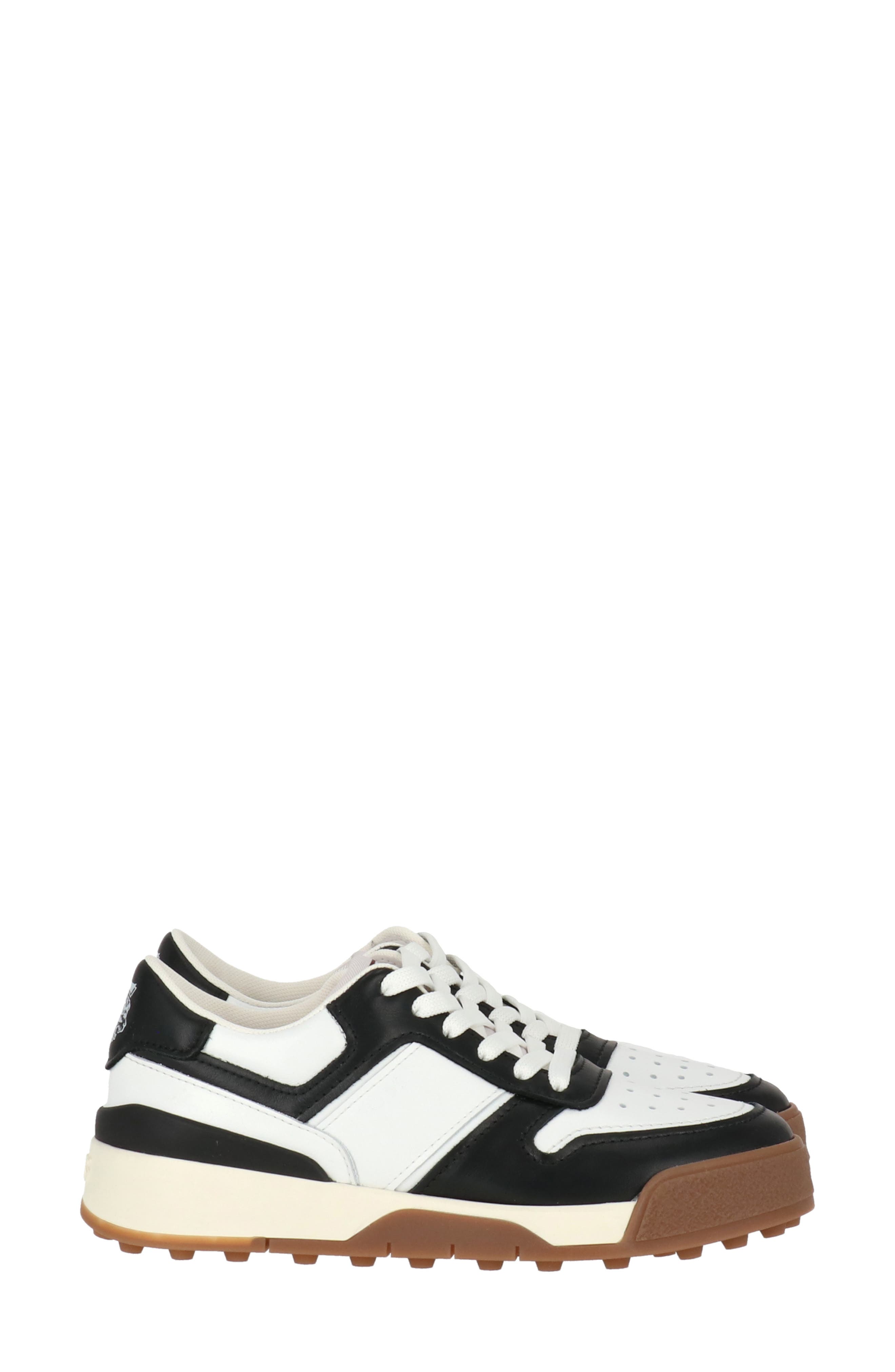 Tod's Colorblock Leather Sneaker, Alternate, color, 