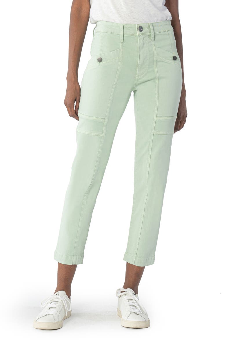 KUT from the Kloth Rachel High Waist Straight Leg Jeans, Main, color,