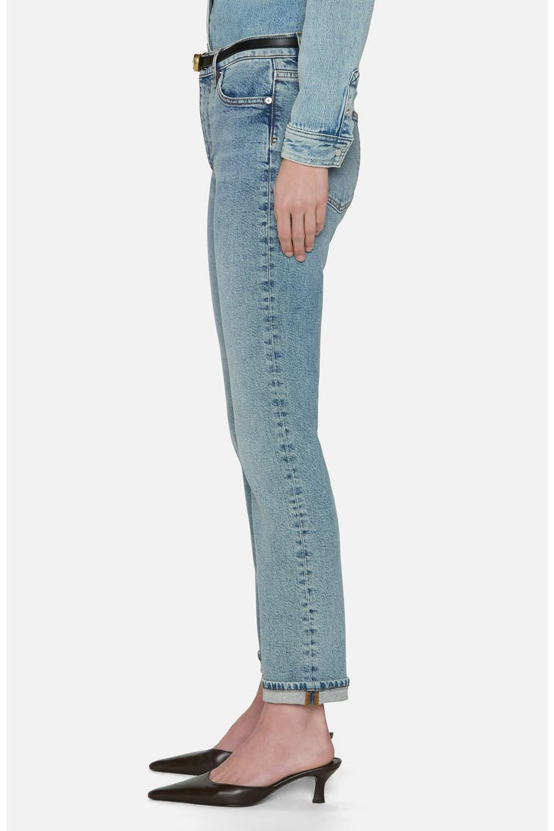 The Borrowed Mid Rise Boyfriend Jeans, Alternate, color, RICOCHET