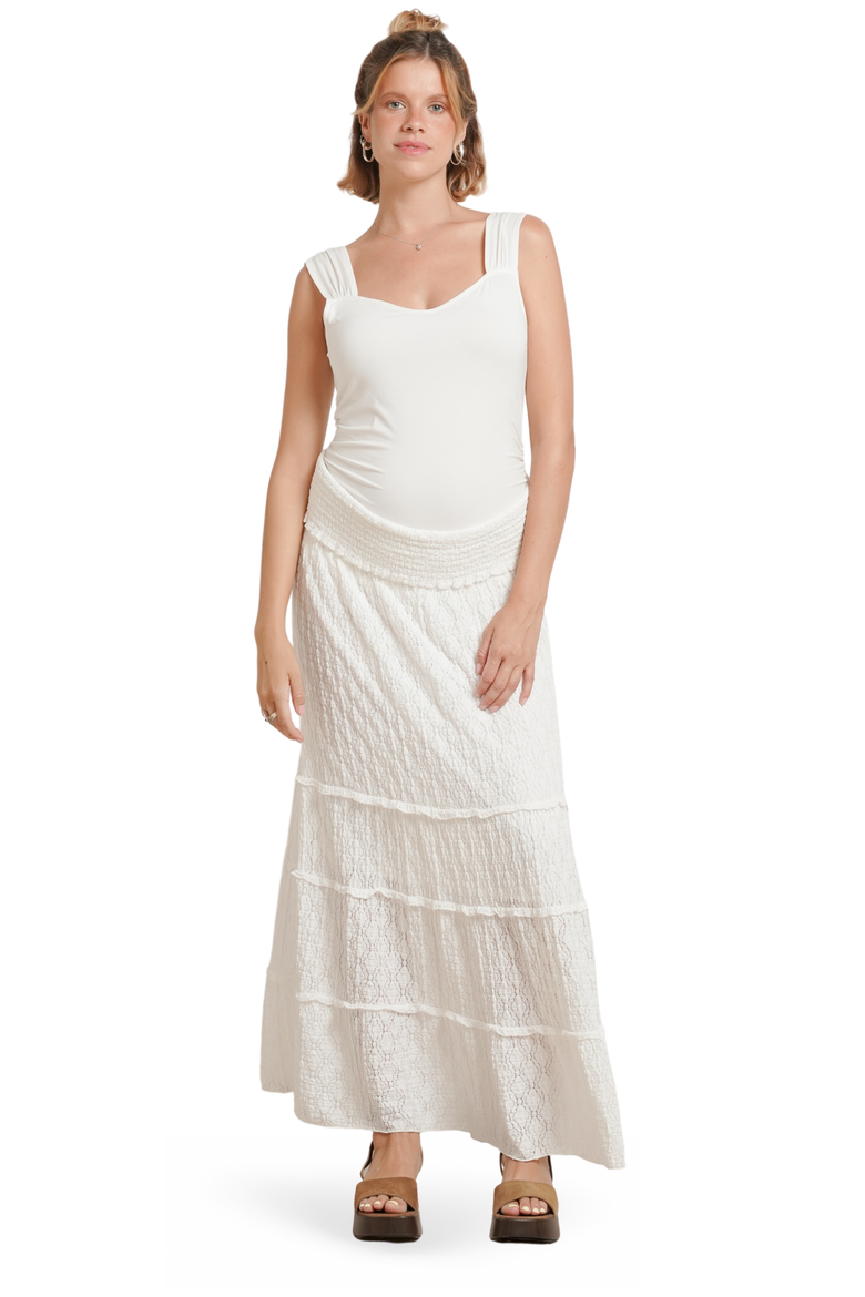 Florence Skirt, Alternate, color, White Lace