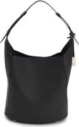 BOSS Ameline Leather Bucket Bag