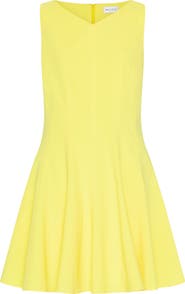 Milly Sleeveless Fit & Flare Minidress