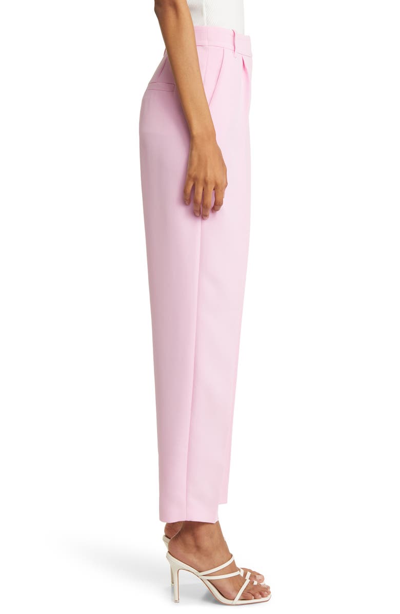 Ted Baker London Myyiat Slim Pleated Trousers, Alternate, color, Lilac