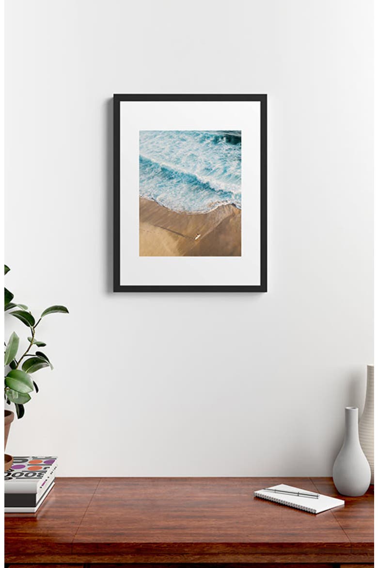 LA76 Photograph Frame Art Print, Alternate, color, BLUE