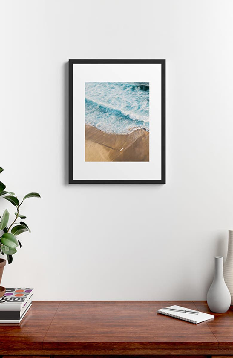 Deny Designs LA76 Photograph Frame Art Print, Alternate, color, Blue