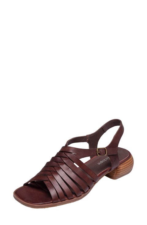 Leni Woven Slingback Sandal (Women)