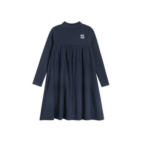 Embroidered Clover Collection - Girls Dress