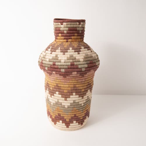 Maadili Collective Zig Zag Grandmother Vase