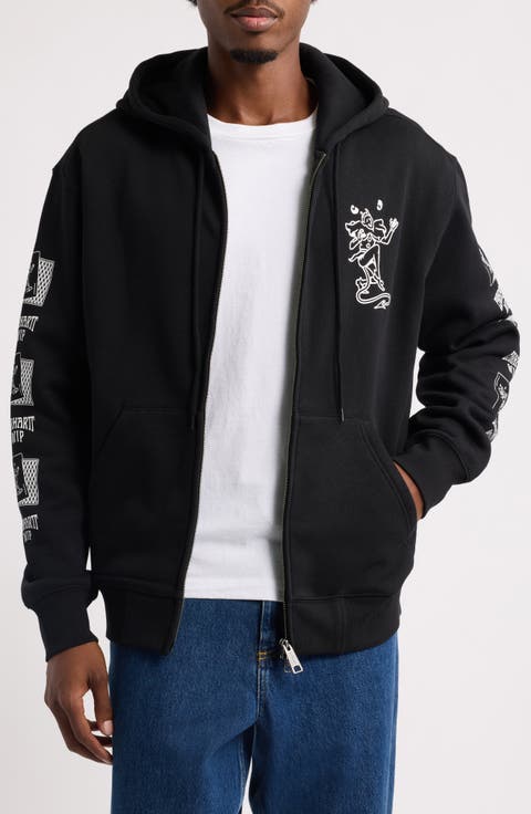 Playing Cards Zip Hoodie