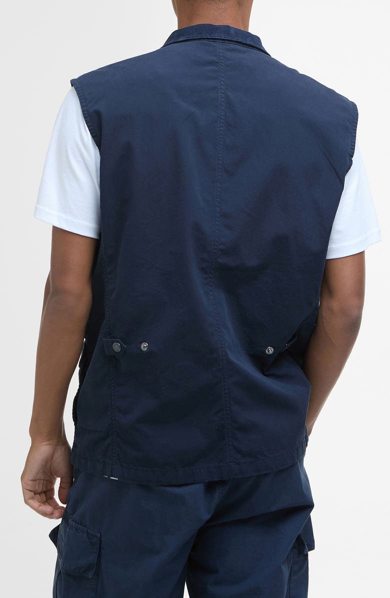 Barbour Casual Corbridge Vest, Alternate, color, Navy