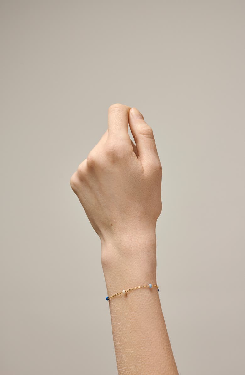 Enamel Copenhagen Lola Bold Bracelet, Alternate, color, Marine