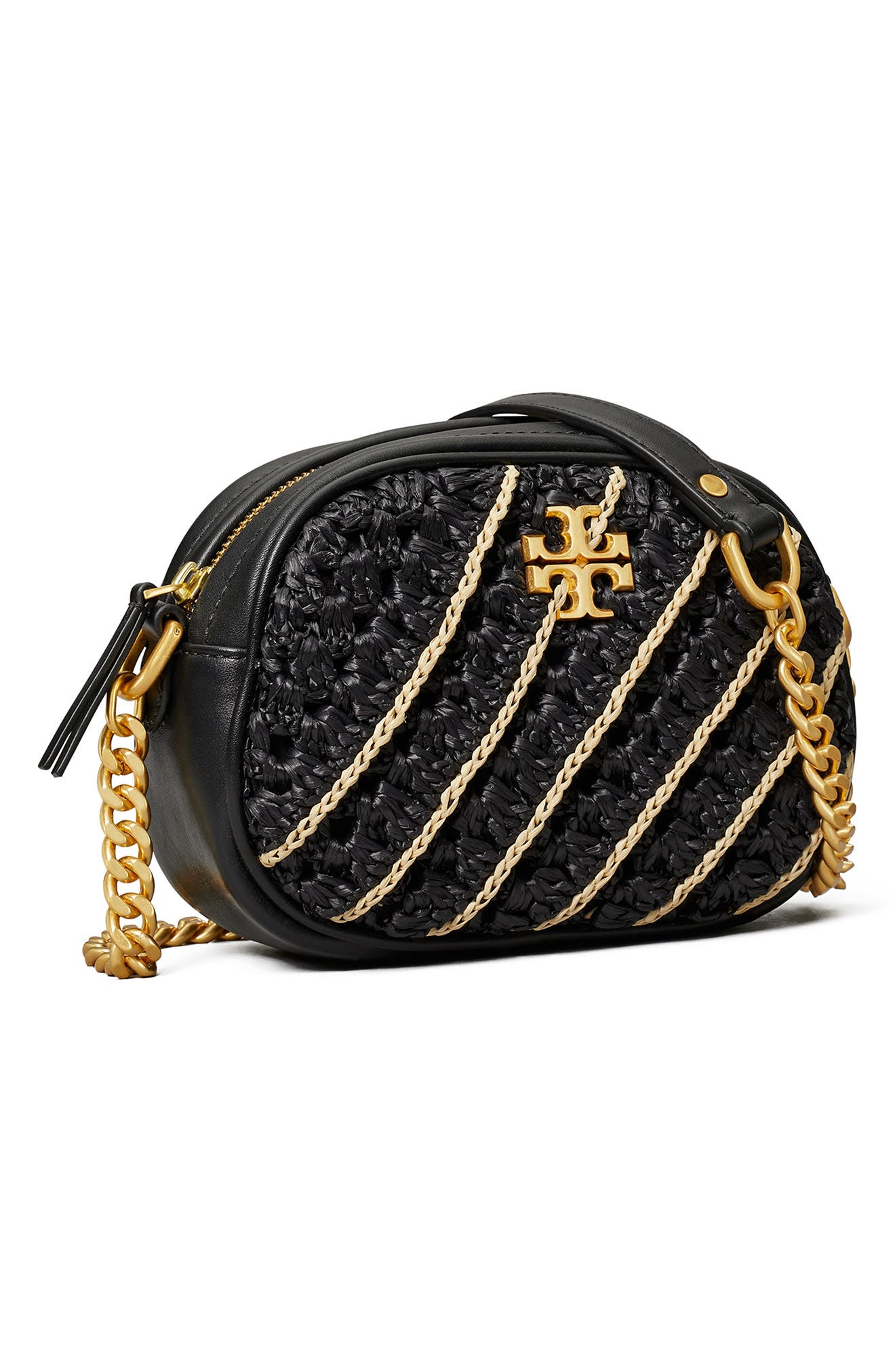 Tory Burch Kira Crochet Camera Bag, Alternate, color, 