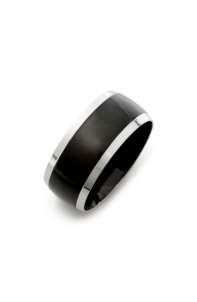 Brook and York Men's Domed Band Ring, Main, color, 