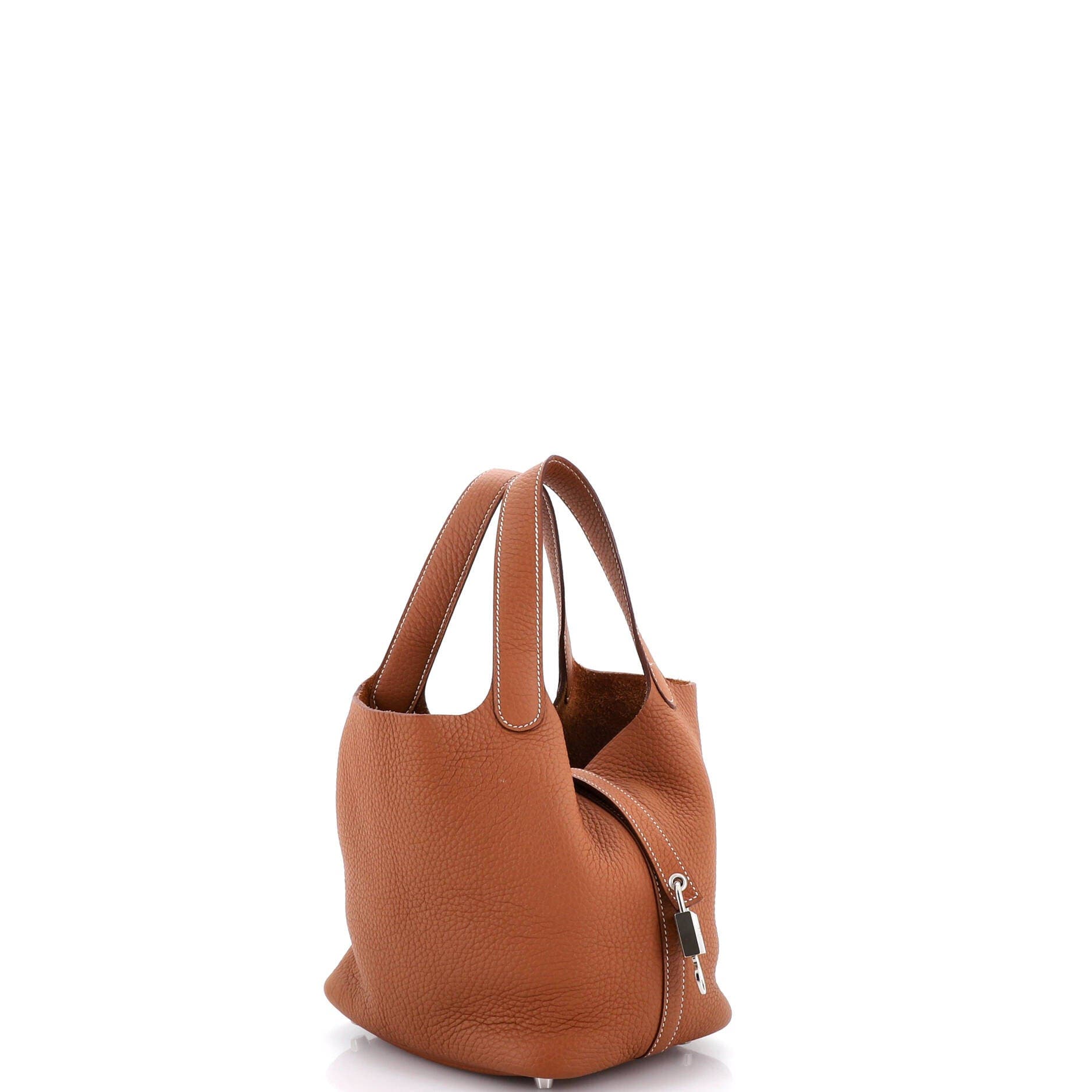 Pre-Owned Hermes Picotin Lock Bag Clemence PM, Alternate, color, 