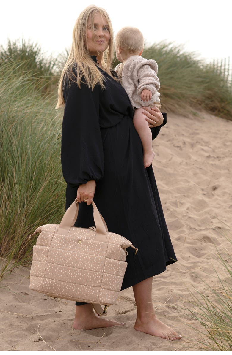 Storksak Organic Cotton Convertible Diaper Bag, Alternate, color,