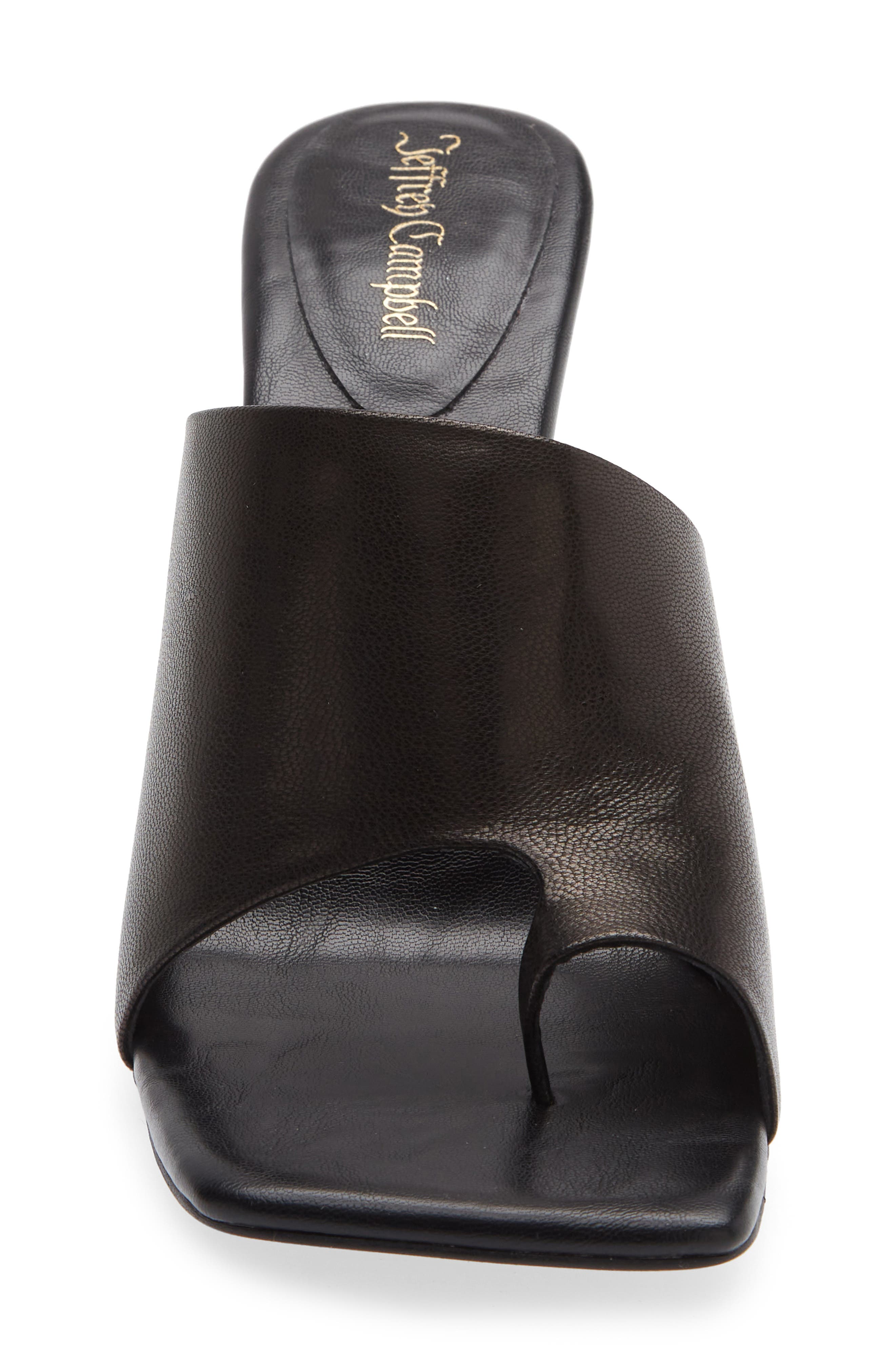 Jeffrey Campbell Allocate Slide Sandal, Alternate, color, Black