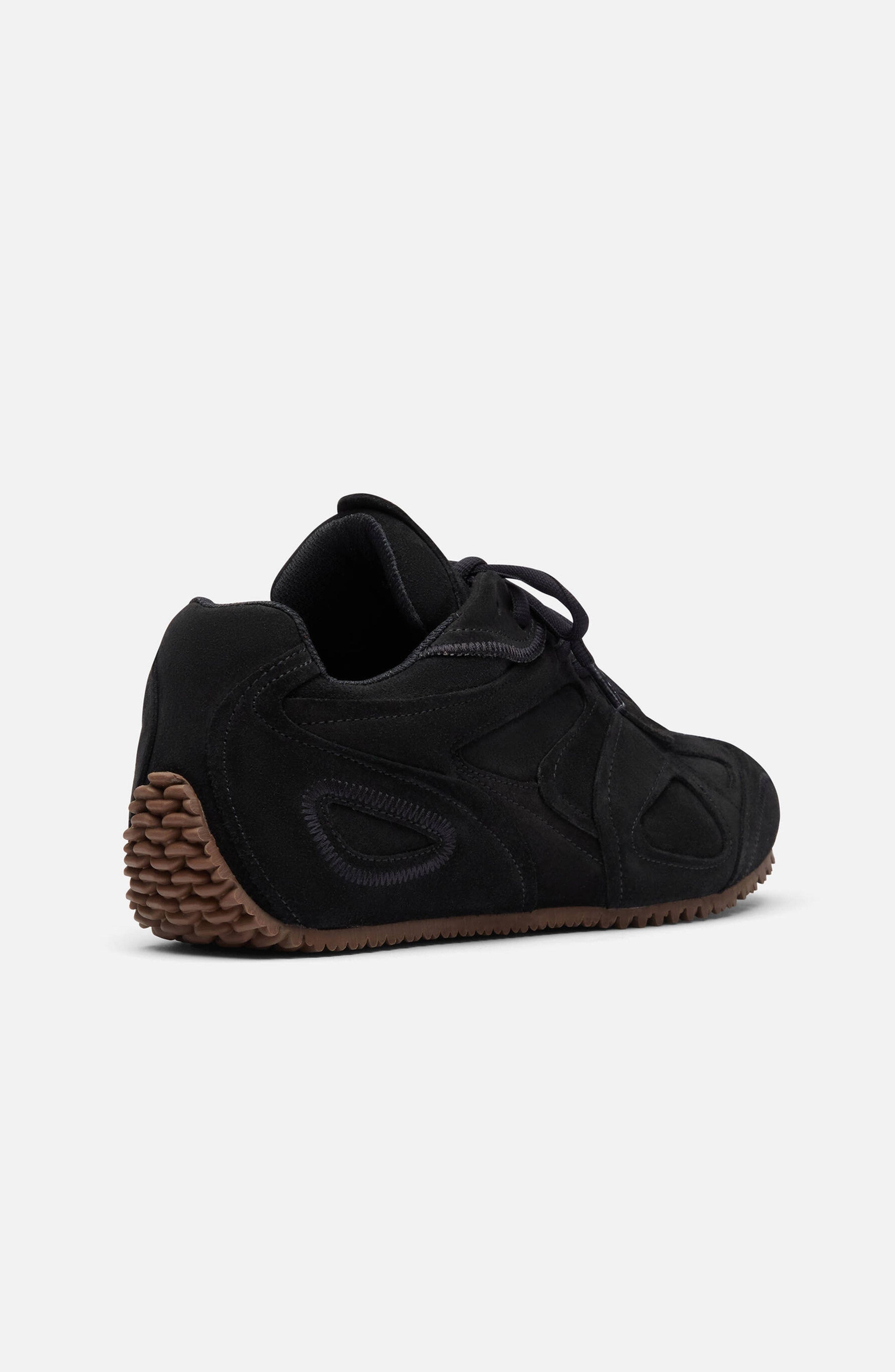 Slow Suede Runner  Women's, Alternate, color, Black/Dark Gum