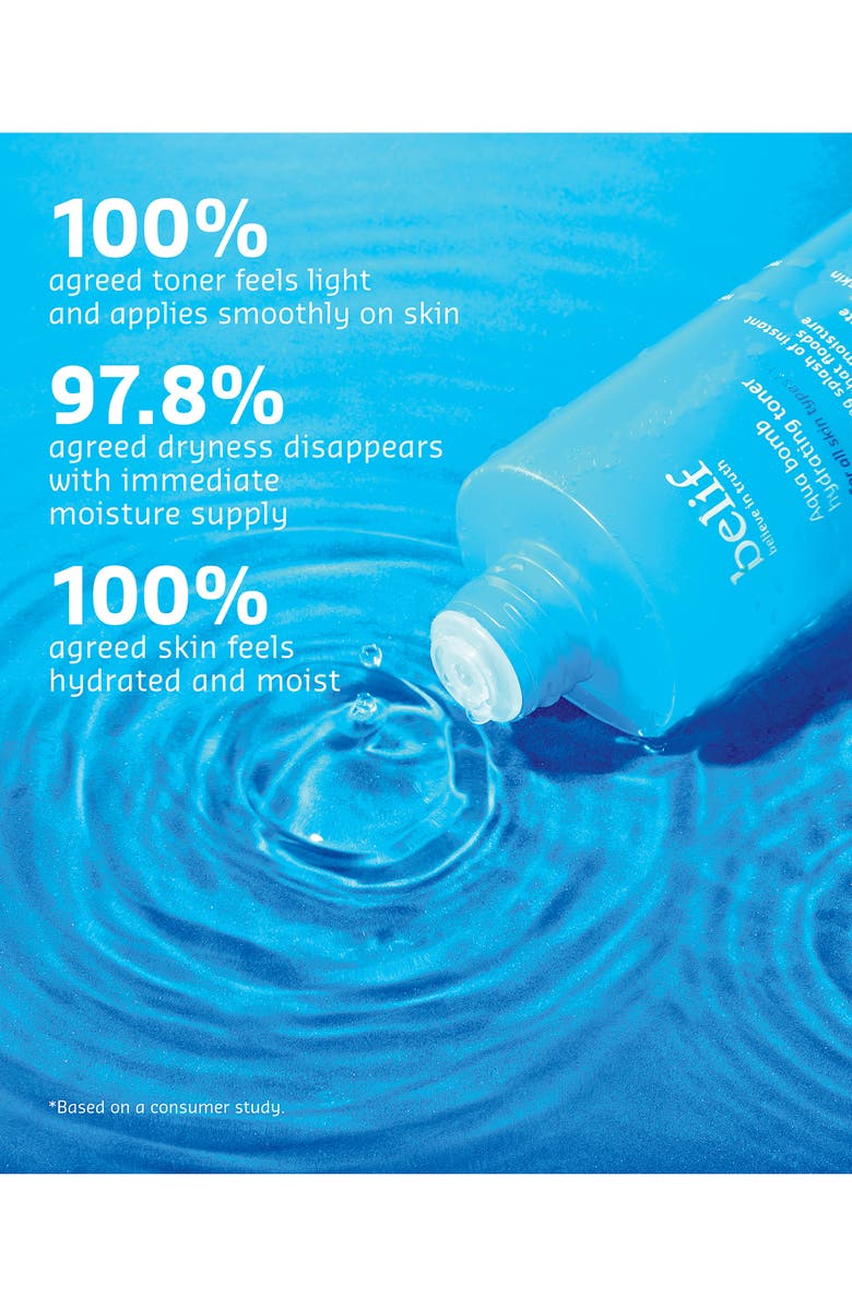 belif Aqua Bomb Hydrating Toner with Hyaluronic Acid, Alternate, color,