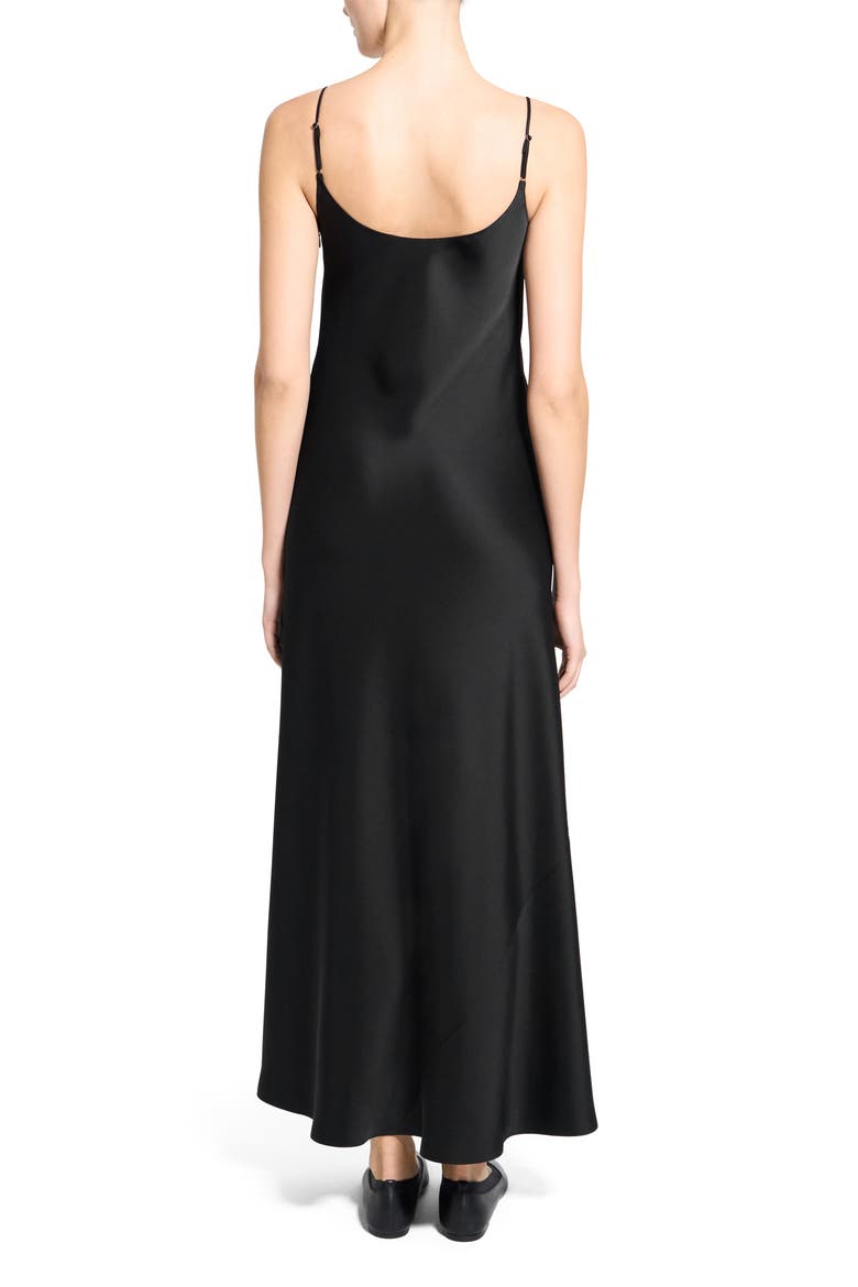 Satin Slipdress, Alternate, color, BLACK
