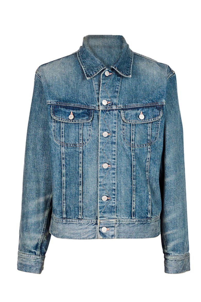 Rodeo Denim Jacket, Main, color, Light Blue