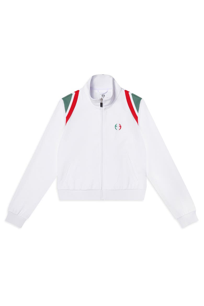 Women's Eredita Track Jacket, Alternate, color, BRILLIANT WHITE