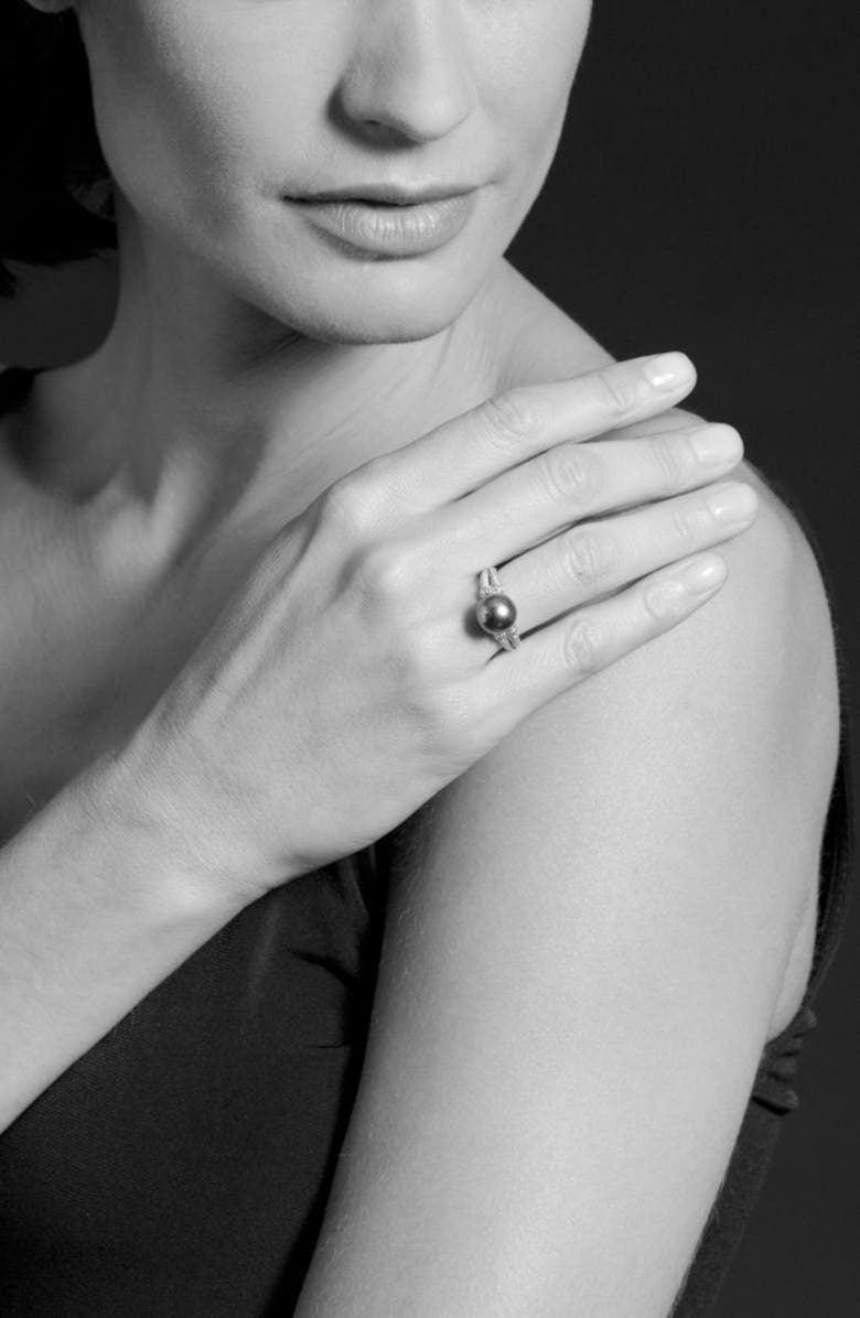 LAGOS Luna Cultured Pearl Ring, Alternate, color,