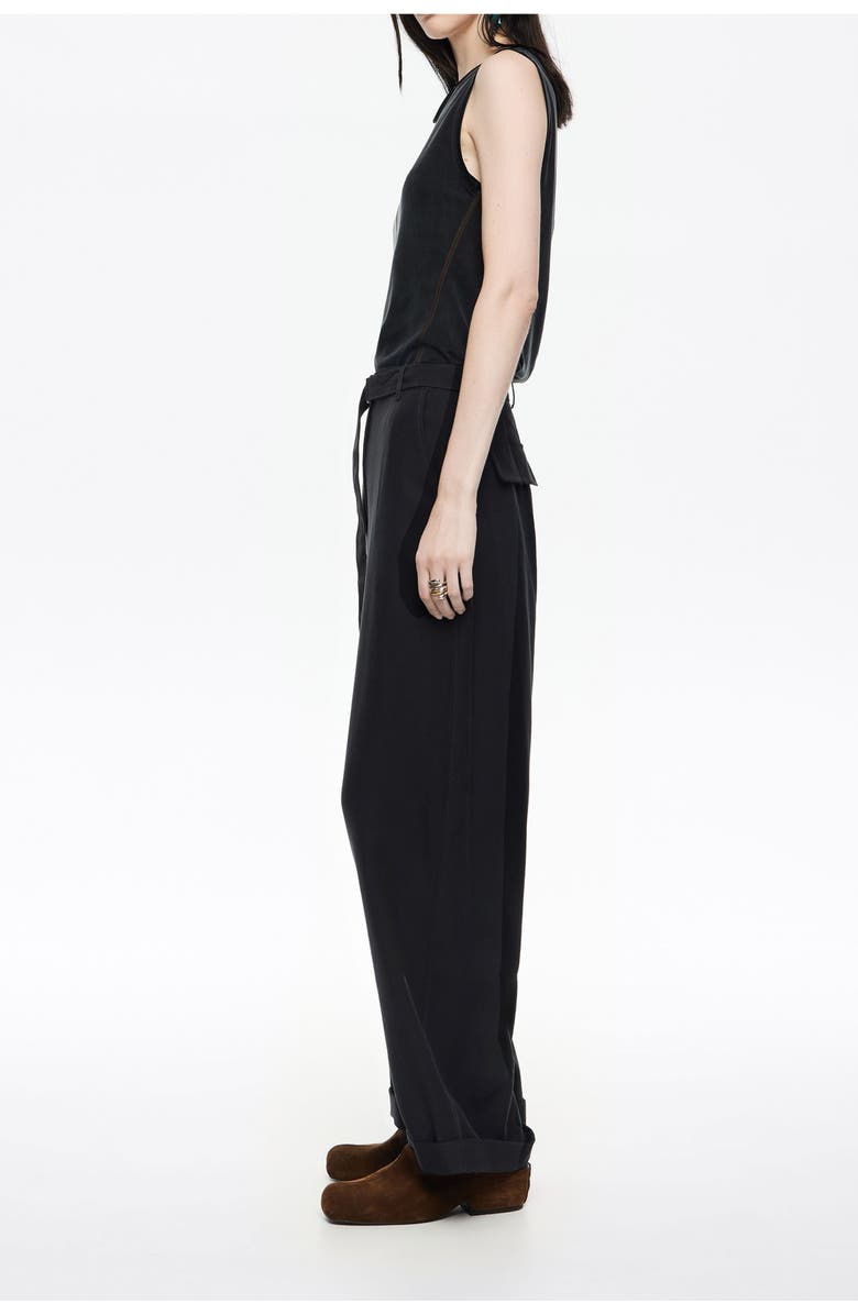Bimba y Lola Flared Trousers, Alternate, color, Black