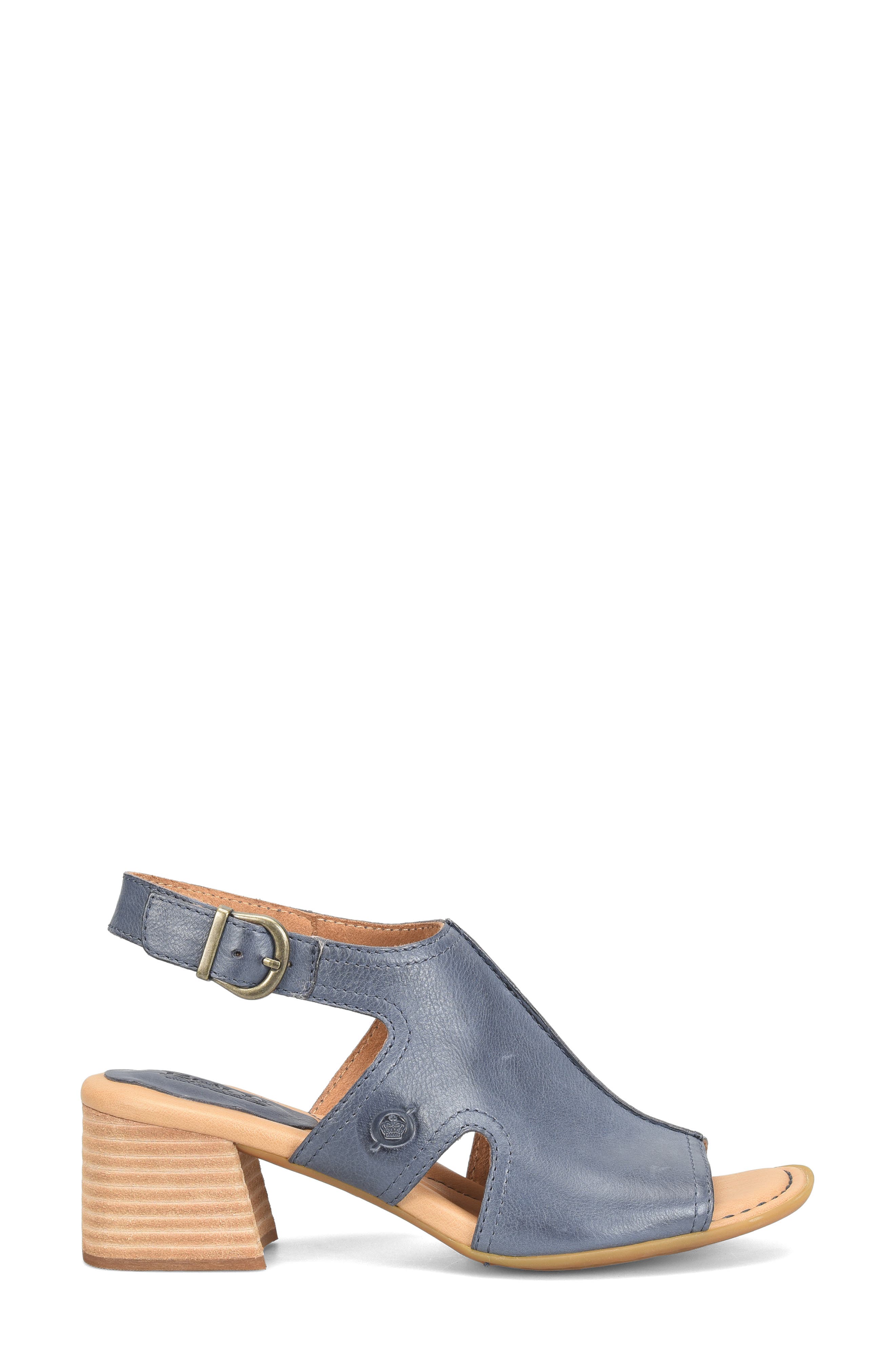 Swinton Sandal, Alternate, color, NAVY LEATHER