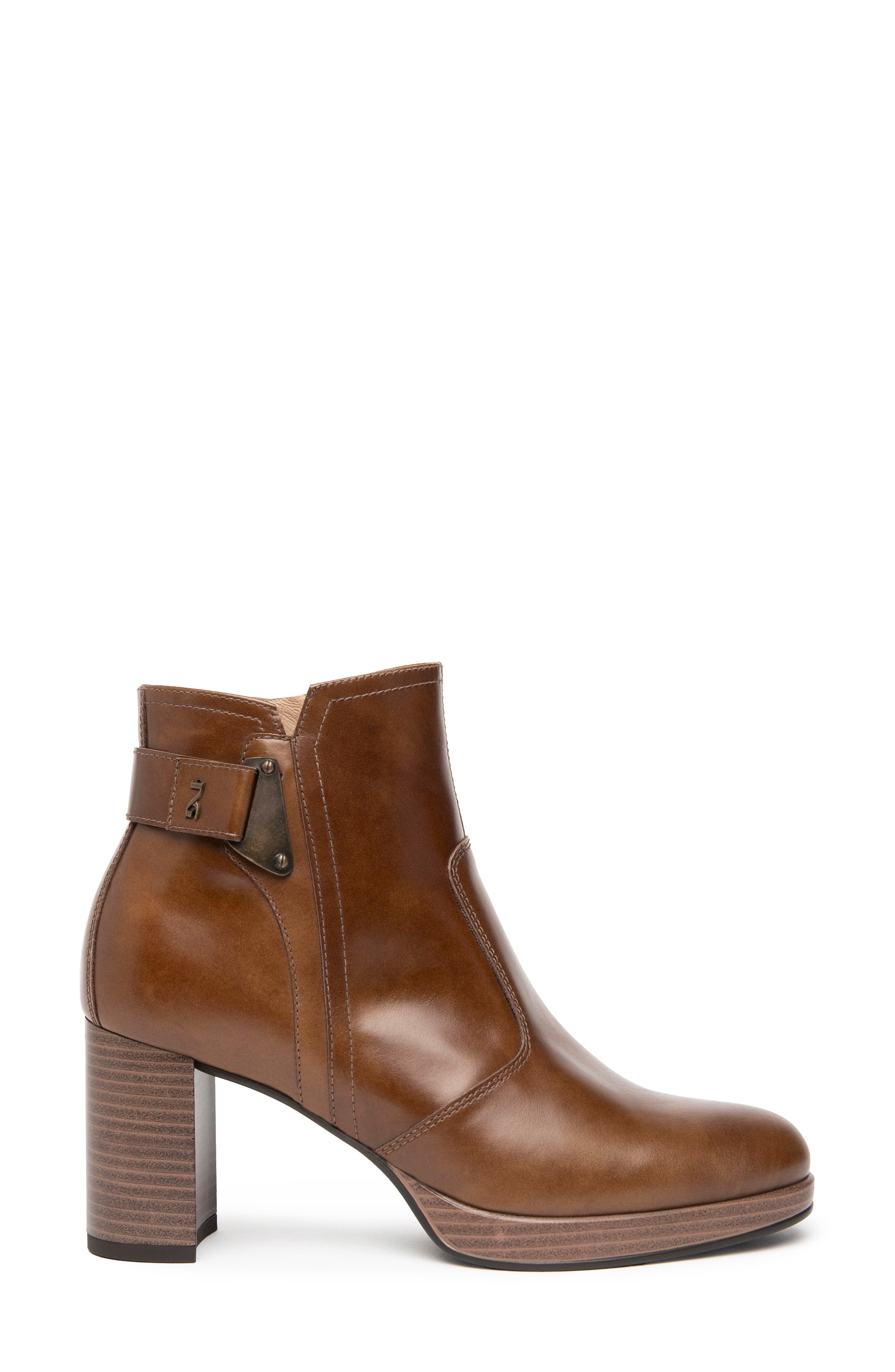 Platform Bootie, Alternate, color, BROWN