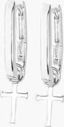 Rizen Jewelry Chain Breaker U Hoop Earrings
